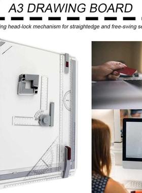 New Portable A3 Drawing Board Table Draft Painting Boards Wi