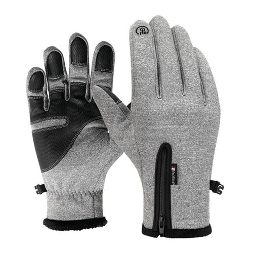 Winter Warm Men's Gloves Thermal Fleece Touchscreen