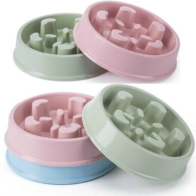 Pet Slow Eating Dog owl Slow Feeder Dog Food owl Hard Plas