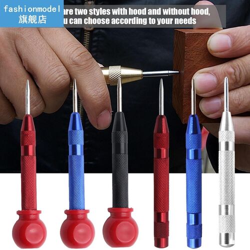 Automatic Center Pin Punch Spring Loaded Marking Locator Hol