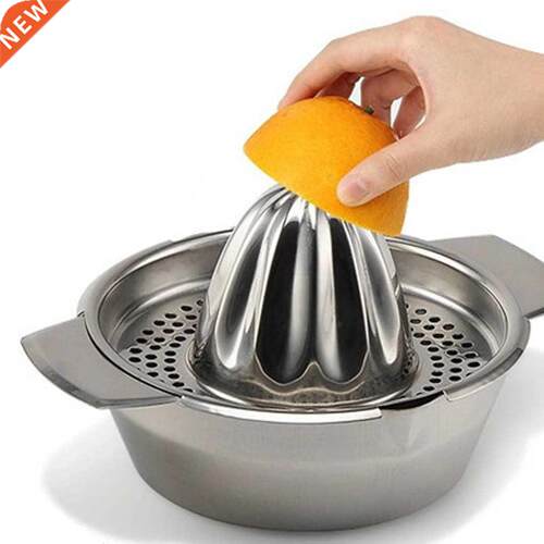Stainless Steel Mini Manual Juicer Citrus Fruit Lemon Orange
