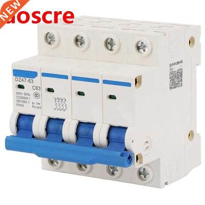 Leakage Protection DZ47-6 4P Residual Current Circuit Break