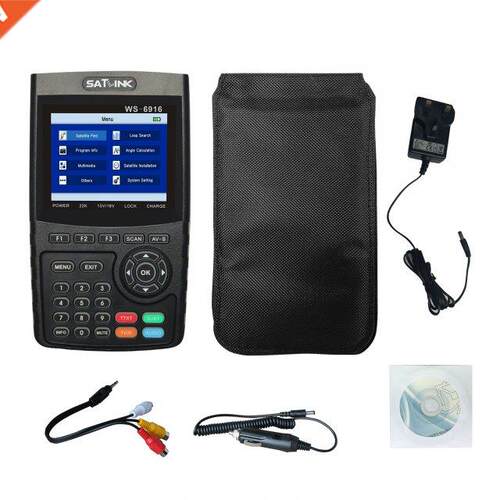WS-6916 TFT LCD Digital Satellite Finder Meter HD Digital Sa