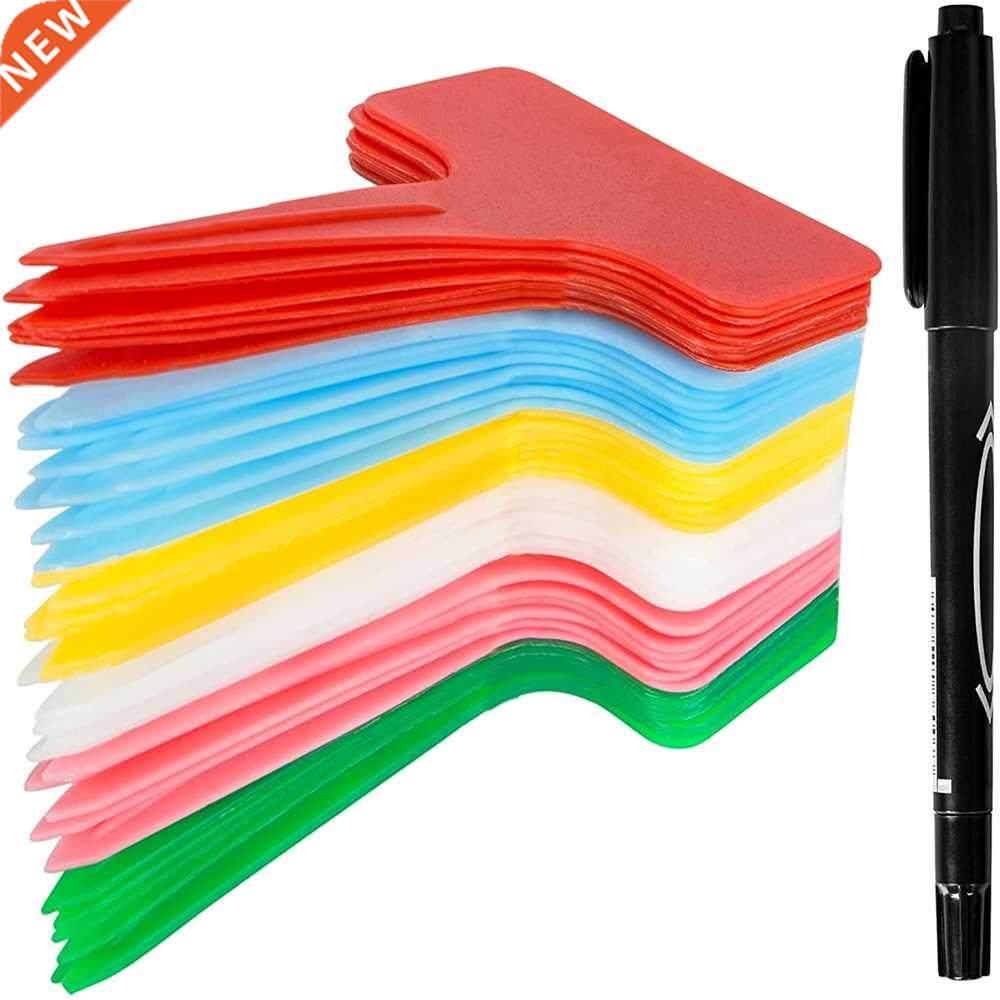 30Pcs 7-10CM T-S Plastc Plant Tags Waterproof Flower Se