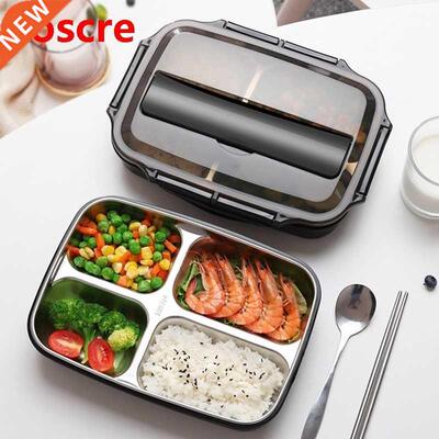 Stainless Steel Thermal Lunch Box Containers with Compartmen