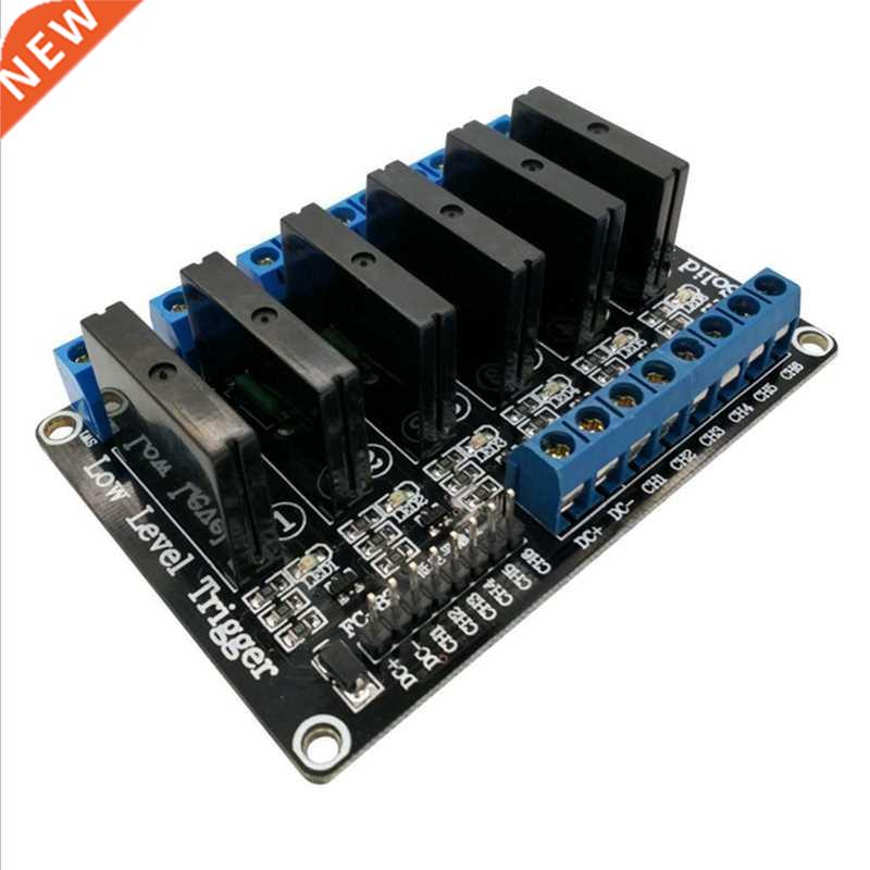 5V 6 Channel Solid State Relay Module with Resistive Fuse Lo