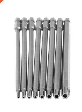 8Pcs 150mm Long Torx Security Drill Bits Set