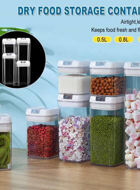 /4Pcs Kitchen Refrigerator Noodle Box Draw Cereal Container