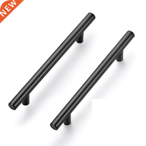 30 Pack Cabinet Pulls Matte Black Stainless Steel Kitchen Cu