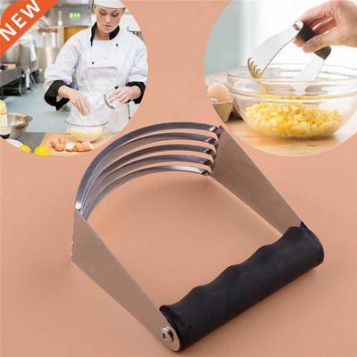 Stainless Steel Dough Blender Soft Grip Pastry Cutter Flour