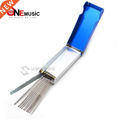 Portable DIY Guitar Repair Tools Box Guitar Nut Slotting Fil