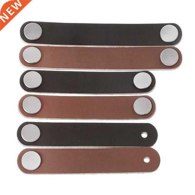 Cabinet Handle Soft PU Leather Dresser Drawer Door Knobs Pul