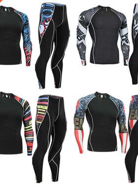 Top quality new thermal underwear men underwear sets compres