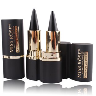 High Level Black Tube Eyeliner Cream Portable Natural Black