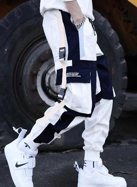 New Setwear Men's Multi Pockets Cargo Harem Pants Hip Ho