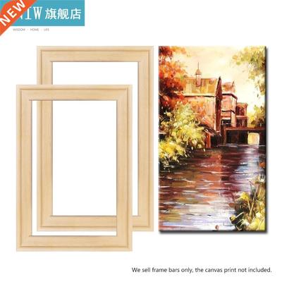 Photos Frame Strips Bar painting Oil Wall Picture DIY Wood F