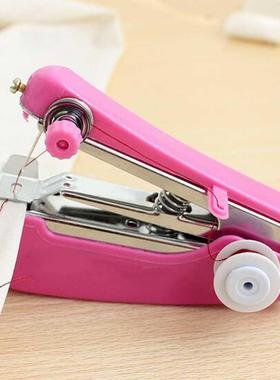Needlework Cordless Mini Hand-Held Clothes Fabrics Sewing Ma