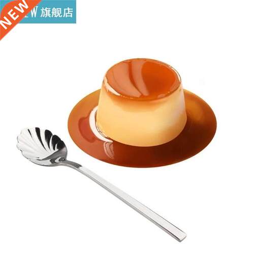 8-Piece Stainless Steel Shell Coffee Spoons Tea Spoon Desser