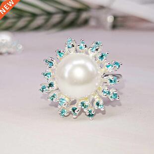 Best Buy Blossoming Flower Rings for Women Promise Cute Ring