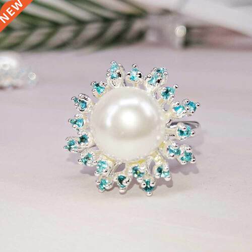 Best Buy Blossoming Flower Rings for Women Promise Cute Ring