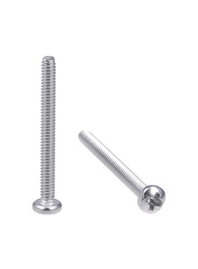 100Pcs M2x20mm Machine Screws Pan Phillips Cross Head Screw