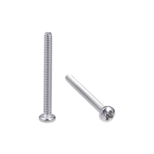100Pcs M2x20mm Machine Screws Pan Phillips Cross Head Screw
