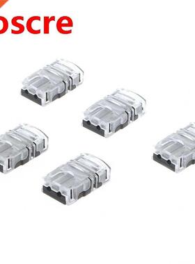 5 Pcs 10mm 5050 LED Strip Connector 2 Pin For Waterproof Sin