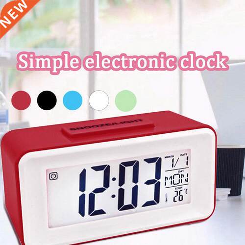 Hot Sale LED Digital Alar Clock Backlight Snooze ute Calen