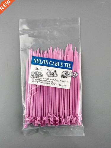 Violet Nylon tie belt X100 color environmental protection