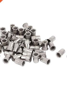 M4x10mm Threaded Blind Rivet Nut Insert Nutserts 50pcs
