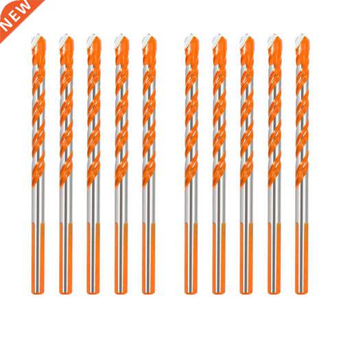 10Pcs Drill Bits Twists Drillhe Wall Ceramic Glass Punchin