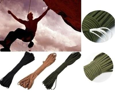 550 Paracord Parachute Cord Lanyard III 7 Strand Core 100FT