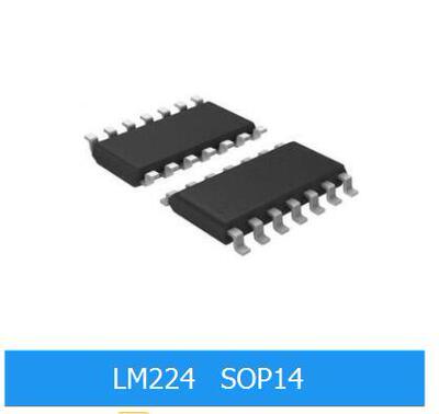 10pcs LM224 LM224DR LM224DT SOP-14 Operational Amplifiers -
