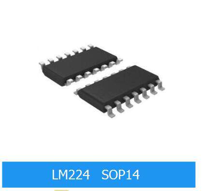 10pcs LM224 LM224DR LM224DT SOP-14 Operational Amplifiers -