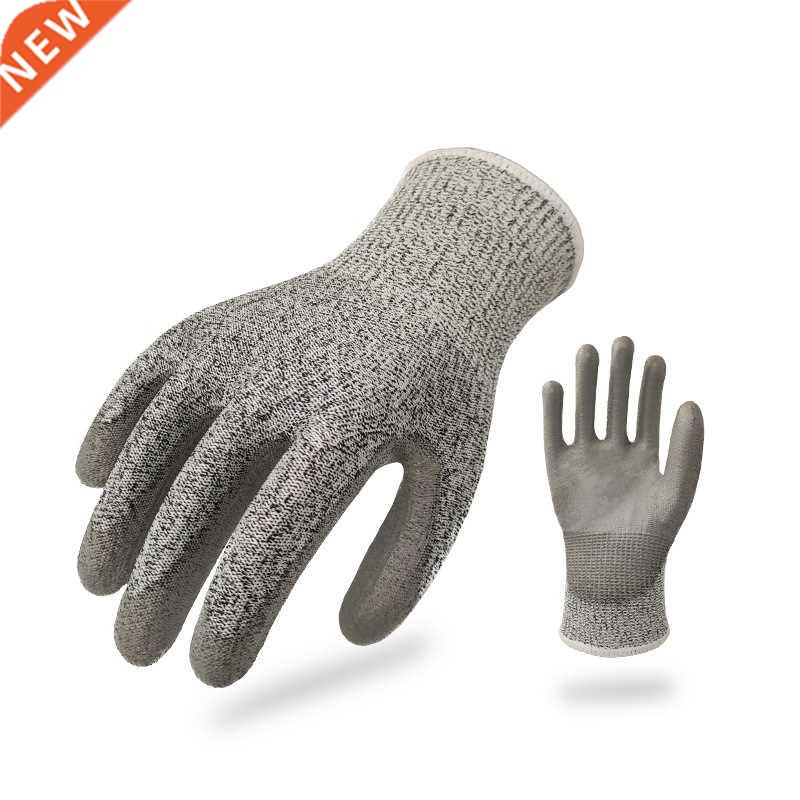 1pair Universial Anti-cut Gloves Safety Cut Proof Resistant