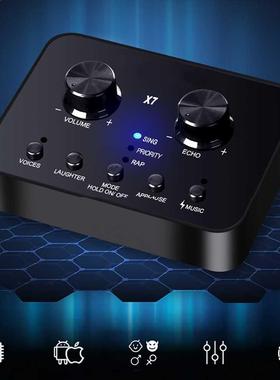 Audio USB External Sound Card Headset Microphone Web Broadca