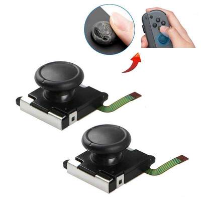 2-Pack D Analog Joystick Joycon Analog Stick For Switch Joy