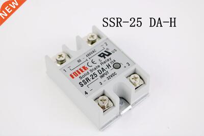 90-480VAC to 3-32VDC 25A SSR-25DA-H Solid State Relay Module