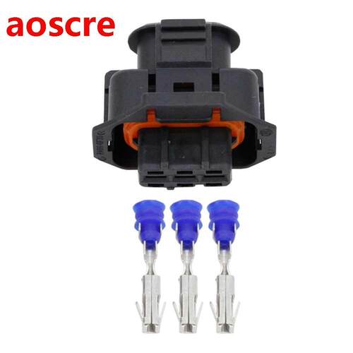 Pin pressure plastic automotive sensor with terminal DJ70