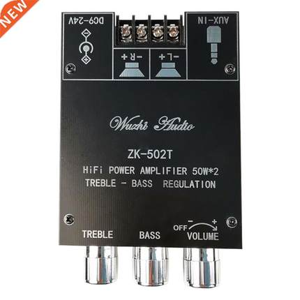 ZK-502T TPA3116D2 Bluetooth 5.0 Subwoofer Amplifier Board Mo