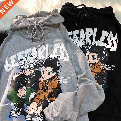 90s Hunter X Hunter Killua Zoldyck Devil Eye Print Anime Hoo