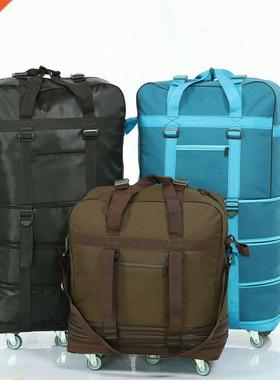 Fding trley case 158 aviation consignment bag with wheel