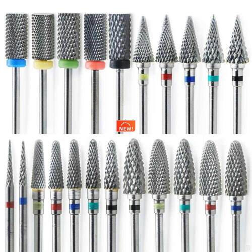 25 Tpye Nail Drill Bit for Manicure Diamond Milling Cutter