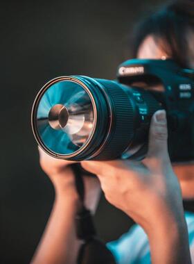 Vortex special effect filte Kaleidoscope Glass Prism SLR Acc