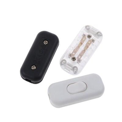 Bedside Lamp Switch AC 0V-250V 6A Inline ON/OFF Table Desk L