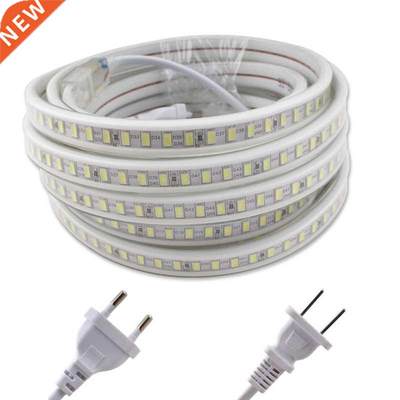 220V LED Strip Waterproof IP67 SMD5730 120Leds/m Warm White