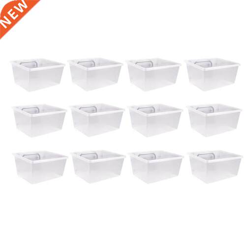 12 Pieces Pegboard Plastic Bins Kit - Pegboard Bins with Hoo