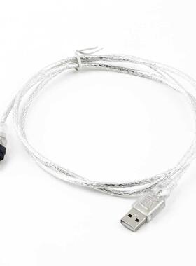 1.2m USB 2.0 Male To Firewire iEEE 1394 4 Pin Male iLink Ad