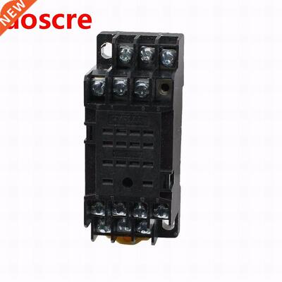 PYF14 Amp 14 Pin Terminal Relay Socket Base Black for MY4NJ