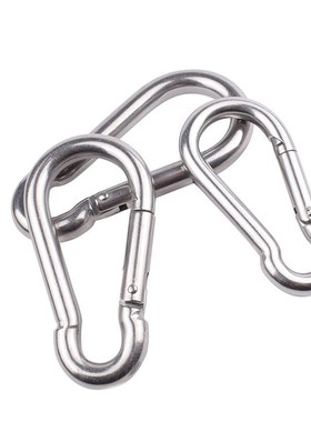 High Quality 304 Stainless Steel Carabiner Keychain Carbine